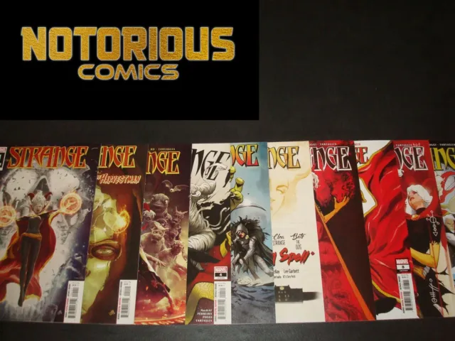 Strange 1-10 Complete Comic Lot Run Set MacKay Marvel Doctor Strange Collection