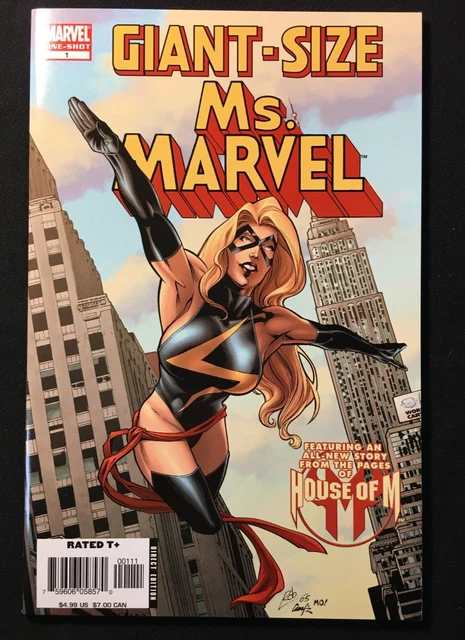 GIANT SIZE MS MARVEL 1 KEY 1st app CHEWIE CAT GOOSE HOUSE OF M SPIDER MAN X MEN