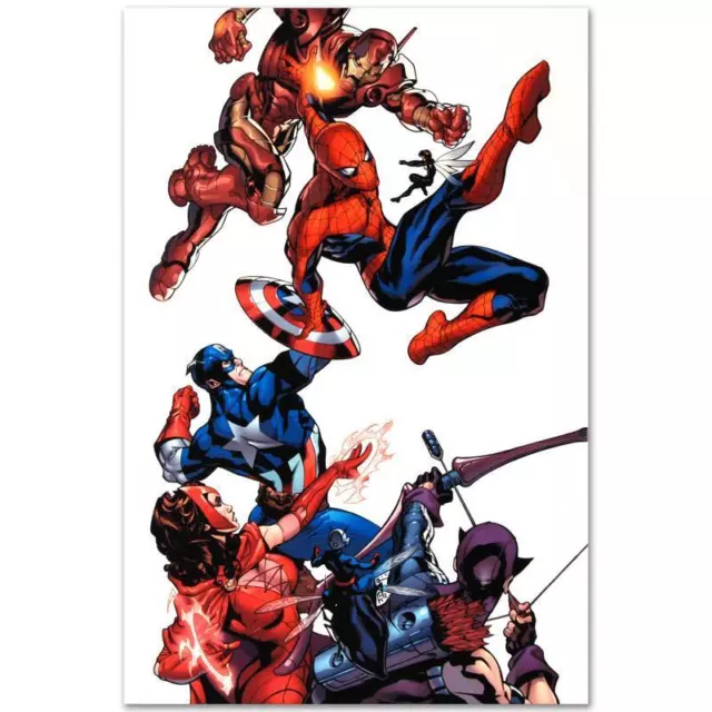 Marvel Comics "Marvel Knights Spider-Man" Limited Edition Art Canvas Numbered