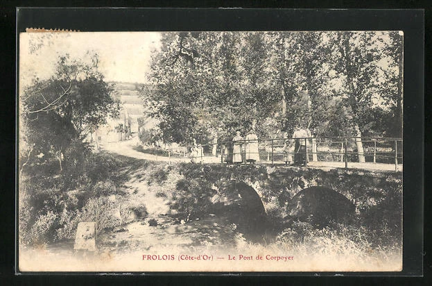 Carte Postale Ancienne Dangeau – Le Pont Des Grilles – Années 1900 (France)
