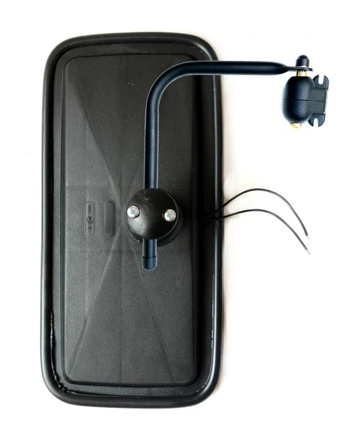 Specchietto retrovisore esterno riscaldato 376x185 E20 e supporto specchietto con frizione per escavatore camion