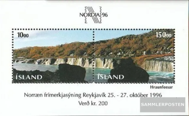 Island Block18 (kompl.Ausg.) postfrisch 1995 Briefmarkenausstellung