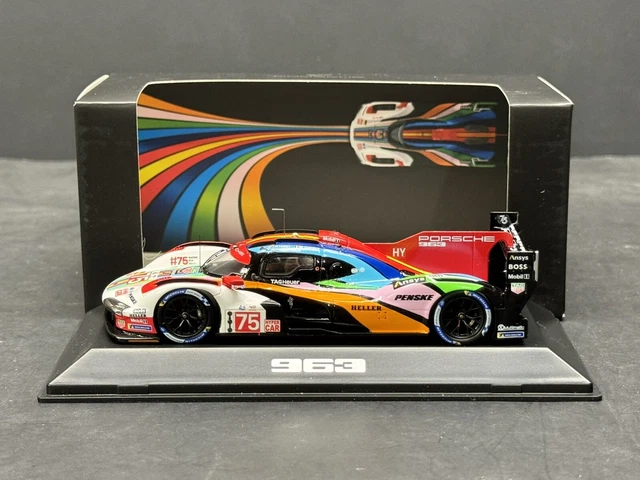 MINI GT Porsche 963 #75 Le Mans 2023 &ndash; 1/64 Diecast, Modello TSM Porsche Penske