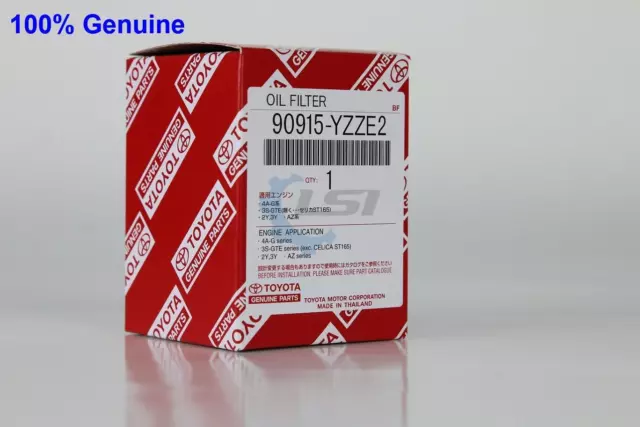 Toyota Genuine Oil Filter 90915-YZZE2 x10 Aus ref: Z432 2