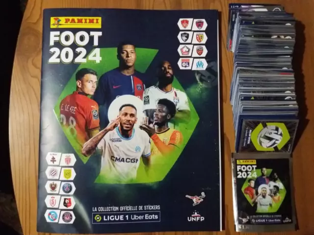 PANINI FOOT 2024 Ligue 1 - Set 468 Stickers A Coller + Album Vide+Pochette  Vide EUR 120,00 - PicClick FR