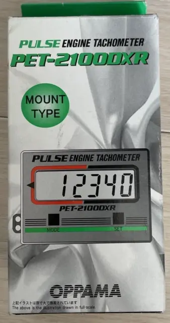 New OPPAMA Pulse Engine Tachometer PET-2100DXR for gasoline engine JP