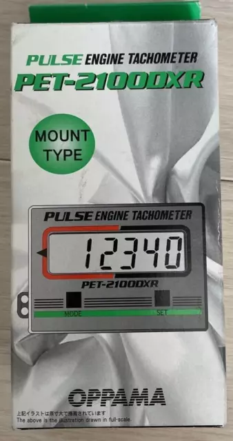 New OPPAMA Pulse Engine Tachometer PET-2100DXR for gasoline engine JP
