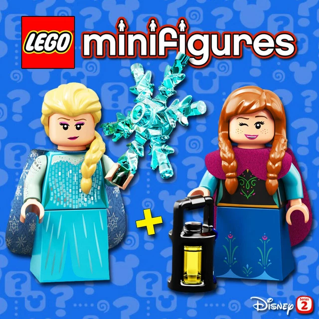 LEGO DISNEY MINIFIGURES #71024 - Frozen / Reine des Neiges - Elsa + Anna - NEW EUR 25,00 