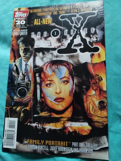 The X-files comic #20 family portrait part 1: gallery