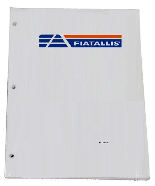 Fiat Allis FX300LC Excavator Parts Catalog Manual - Part# 59820117