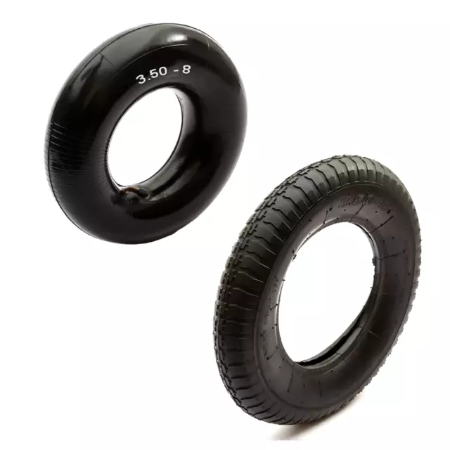 Tyre + Inner Tube 3.50 - 8 Sack Truck