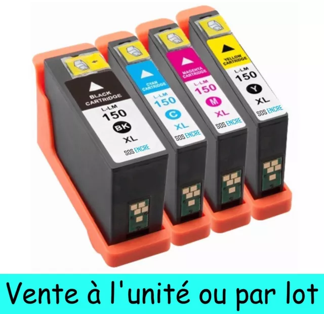 SOS ENCRE - Cartouches d'encre compatibles Lexmark 150 XL ( à l'unité ou Lot )