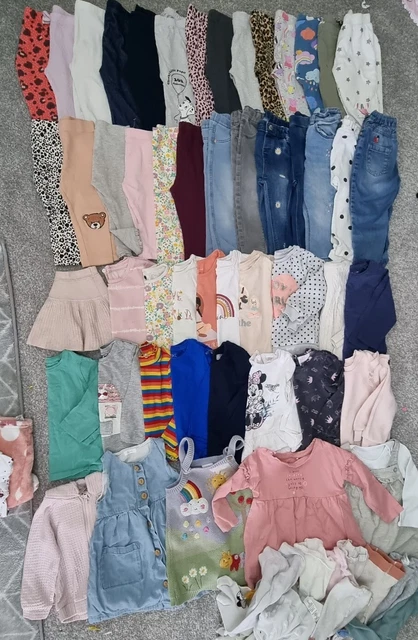 Bundle baby girls summer clothes age 12-18 months Next leggins