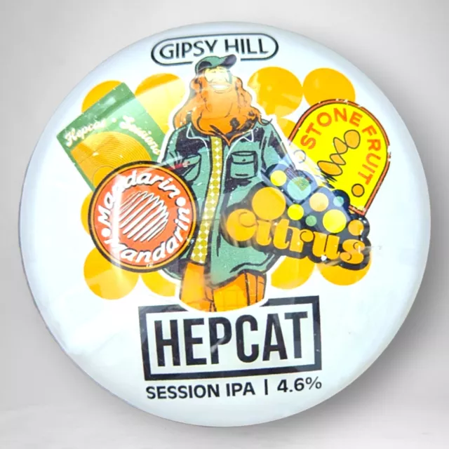 Hepcat Beer Pump Badge Session IPA Mancave