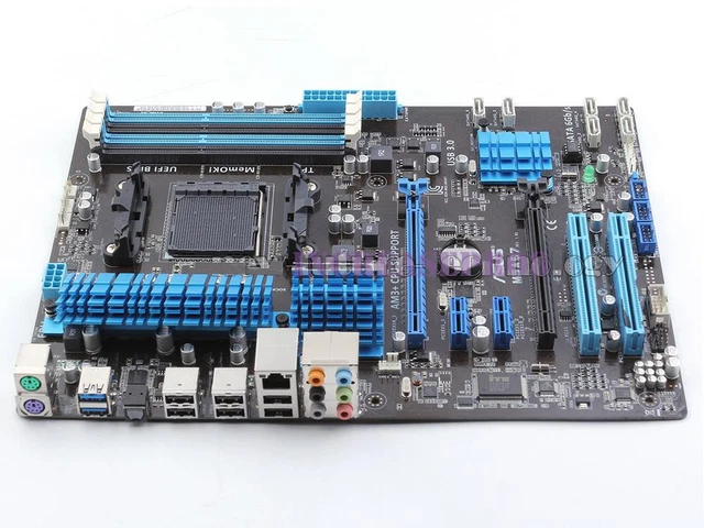 ASUS M5A97 MOTHERBOARD Socket AM3+ AMD 970 DDR3 DIMM USB3.0 ATX RJ45 £ ...