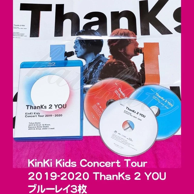 KINKI KIDS 2019-2020 Thank You 2 YOU Blu-ray $35.28 - PicClick