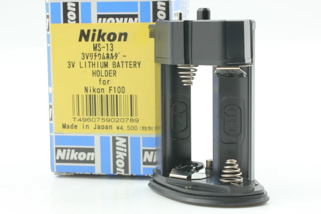 [Presque Inutilisé] nikon MS-13 3V Lithium Batterie Support Pour F100 Caméra De