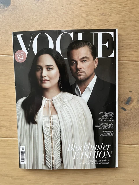 BRITISH UK VOGUE Magazine - October 2023 - Lily Gladstone & Leonardo