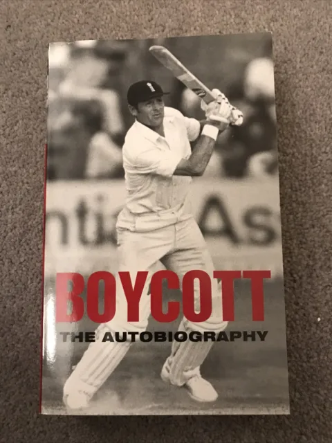 Boycott: The Autobiography by Boycott Book The Cheap Fast Free Post
