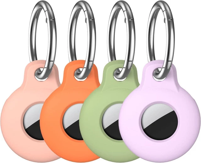 4 Pack Airtag Holder Compatible with AirTag, VAGAWEI Airtag GPS Tracker with