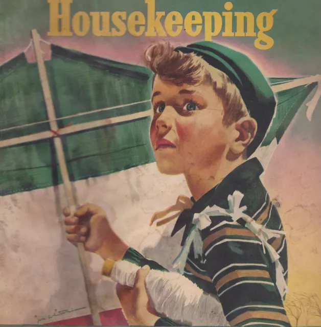 MARCH 1941 GOOD HOUSEKEEPING vintage magazine - KITE