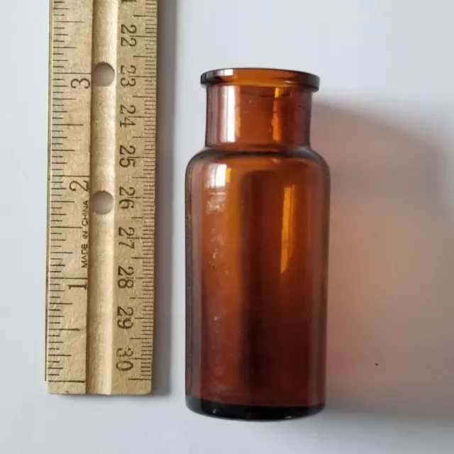 MOUTHBLOWN APOTHECARY JAR 20 ml BELGIUM early 1900s