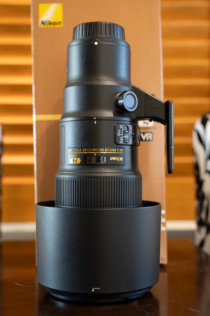 Nikon AF-S NIKKOR 500mm f/5.6E PF ED VR Telephoto Lens - US Model MINT