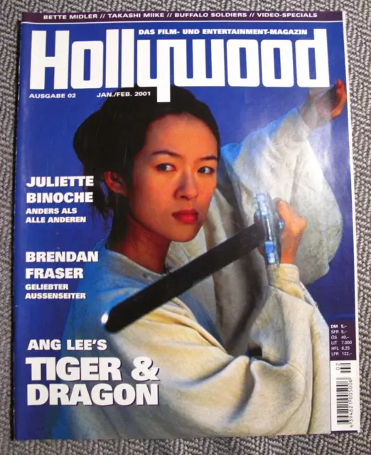 ** Hollywood Zeitschrift Magazin Ausgabe 02 Januar/Februar 2001 **