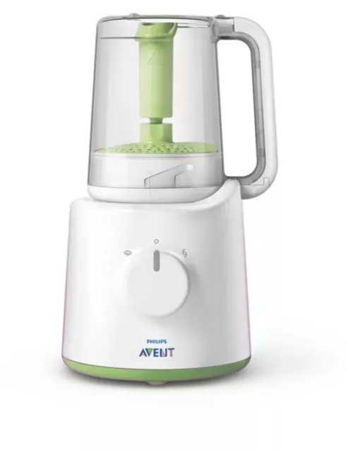 Philips Avent 2-in-1 Steamer and Blender Baby Food (Model SCF870/21) Weening