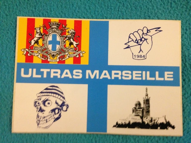 LOT 5 Echarpes Ultras Marseille Virage Sud SW87 CU84