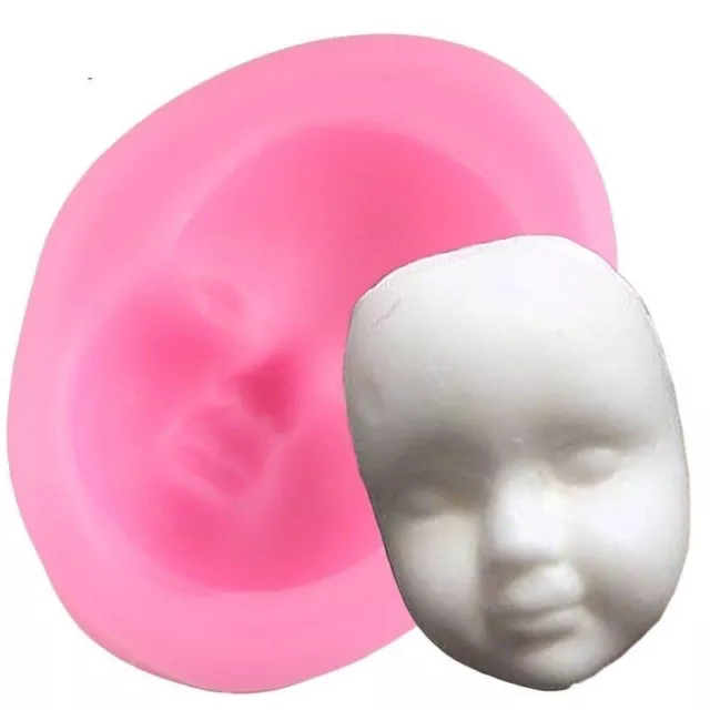 Baby Face Silicone Mold DIY Baking Cookie Clay Candy Mould Cake Decorating Tools