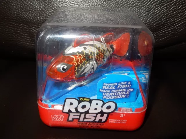 Zuru Robo Alive Fish Color Changing Water Activated Brand New Free Usps Ship