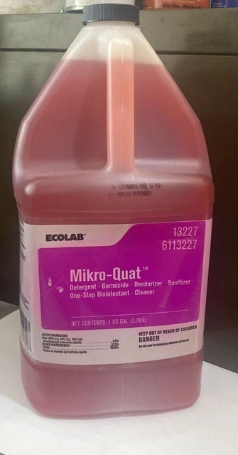 Ecolab Mikro-Quat  13227 ~ 1Gal