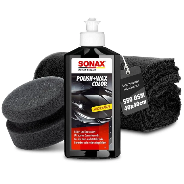 Confezione Di Panni In Microfibra Per Auto Senza Bordi, 450 G Panni In Microfibra Estremamente Assorbenti Per Asciugare I Lucidanti Per Auto 40 X 40 Cm Blu 83937321 - Foto 6
