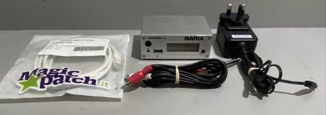 Barix Exstreamer 110: IP-Audio Decoder mit LCD Display und USB