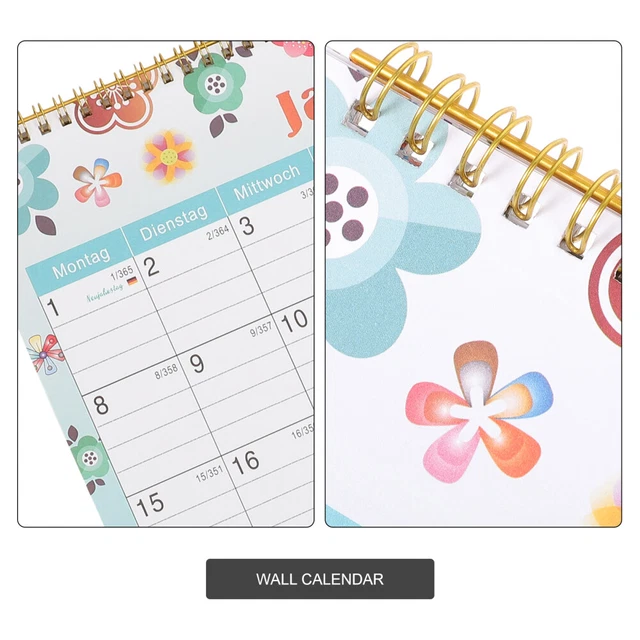 CALENDARIO DE PARED 20242025, calendario alemán, calendario mensual