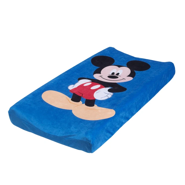 Disney Baby Faux Fur Fits Standard Changing Pad Diaper Changing Pad Cover, 1 Pac
