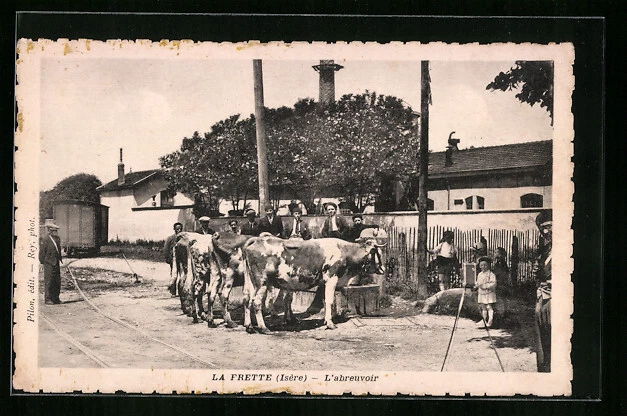 CPA La Frette, L'watering