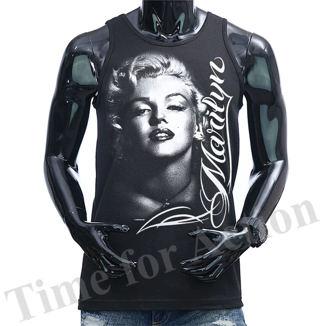 Monroe Portrait Pose Graphic Tank Top