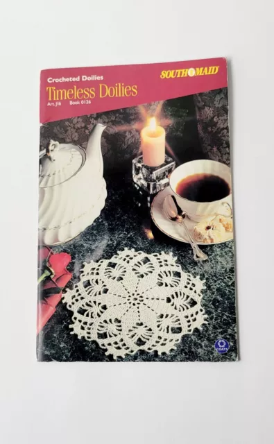 South Maid Timeless Doilies To Crochet Article J.16 - Book 0126 Coats and Clark
