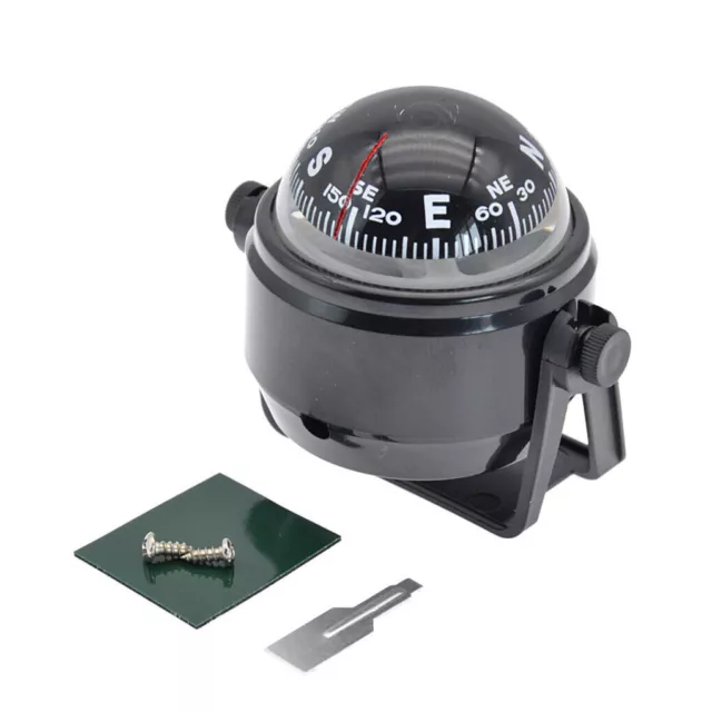 Boat Compass Marine Compass with Mount for Sail Ship Vehicle Car Boat Navigation 2