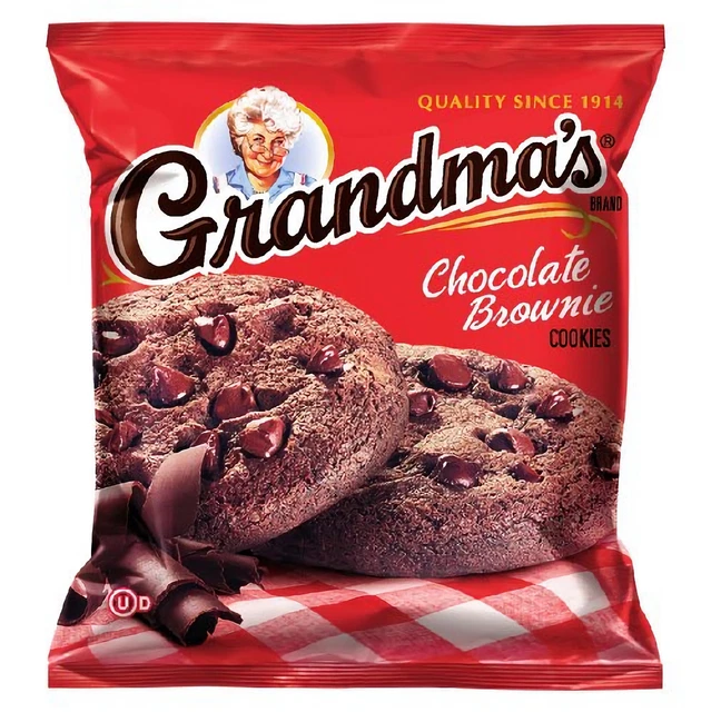 Grandma's Brownie au Chocolat Cookies, 74ml (Paquet De 60)
