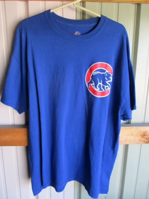Chicago Cubs Baez T Shirt Men's XL Majestic  (new)