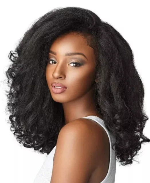 Sensationnel Curls Kinks & All Curl Types From 3B-4C Instant Weave 1/2 Half Wig