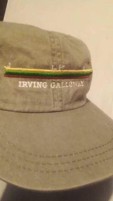 VINTAGE 1997 IRVING GALLOWAY SHIPS CAP ONE SIZE ( VERY RARE ) Embroided Words