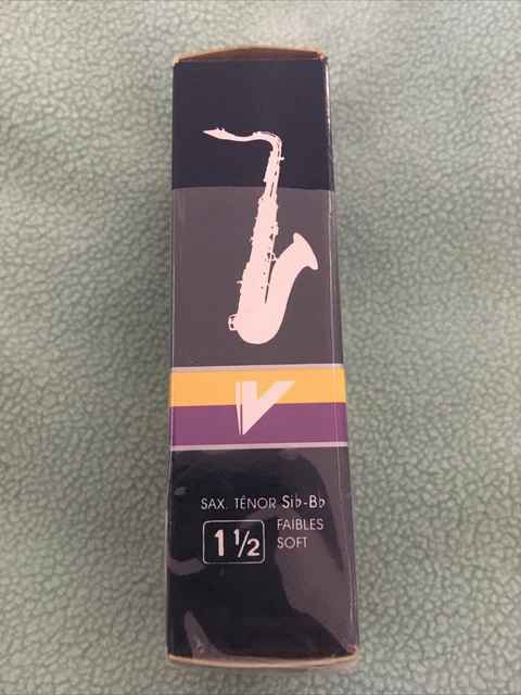 boite 5 anches saxophone Tenor VANDOREN Sib Bb SR 2215 force 1,5 SR2215 4