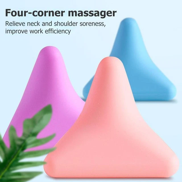 SILICON MASSAGE CONE Triangular Relax Apparatus Ball Psoas Muscle ...