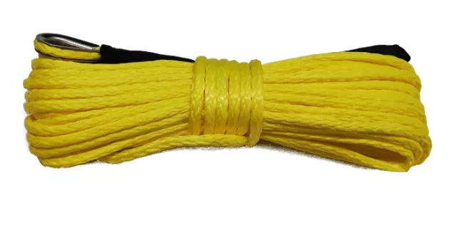 Synthetisches Windenseil Seil LIS52222 2,5t 15m Seilwinde Zugseil Kunststoffseil