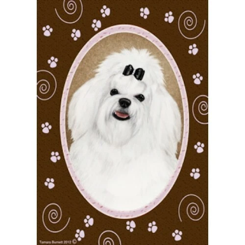 Paws House Flag - Maltese 17041