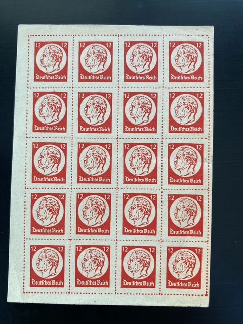 Kinderpost Cinderella Hindenburg Children POST poste enfantine